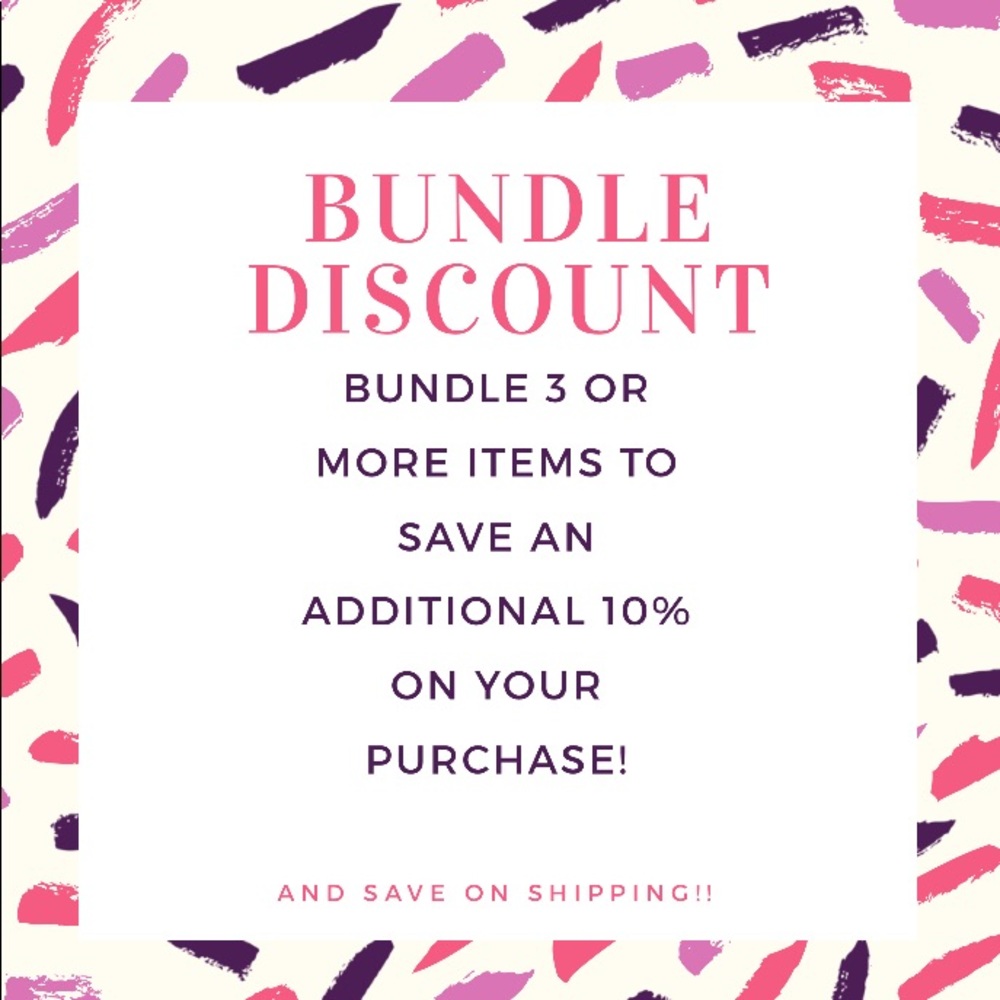 🌷10% BUNDLE DISCOUNT 🌷
